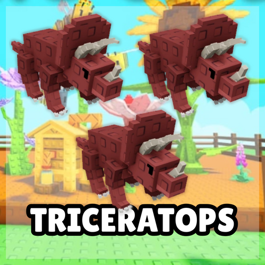 x3 Triceratops